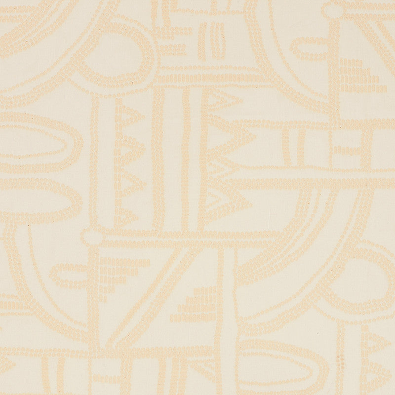 Nadia Matelasse Ivory 71920 by Schumacher Fabric Caravanne 100% Cotton - Horizontal: 26.5 and Vertical: 24.5 52.5 - Fabric Carolina -