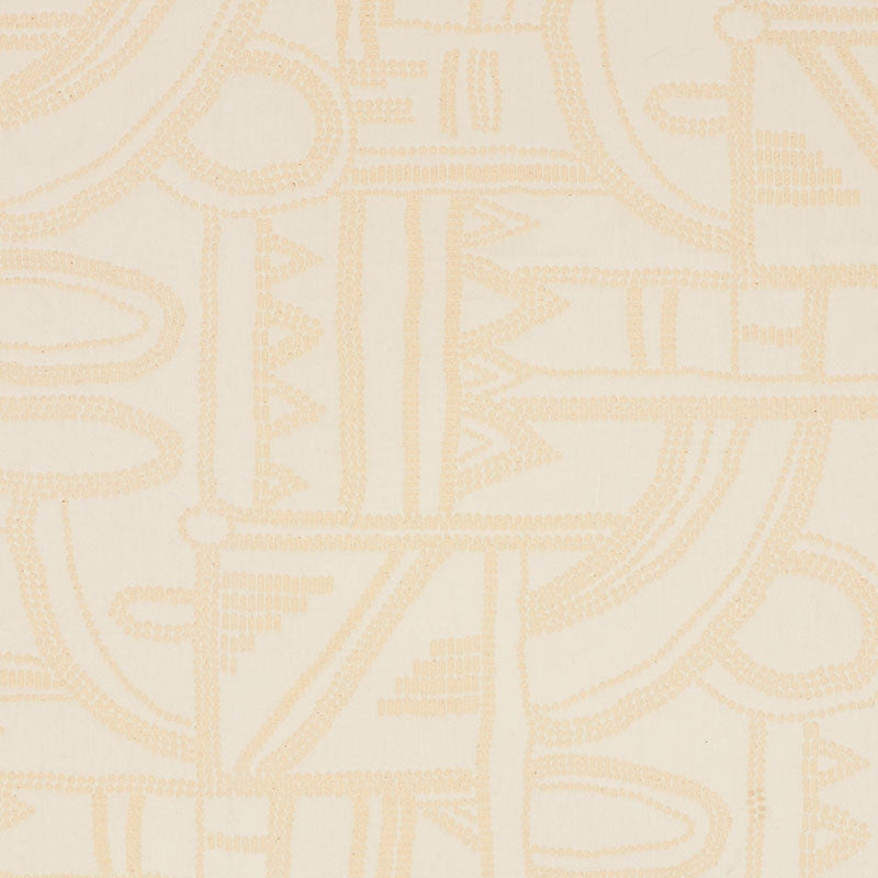 Nadia Matelasse Ivory 71920 by Schumacher Fabric CARAVANNE See Sample ITALY - </p><p>Repeat: Horizontal: 26 1/2" (67CM) and Vertical: 24 1/2" (62CM) 52 1/2" (133CM) - Fabric Carolina -