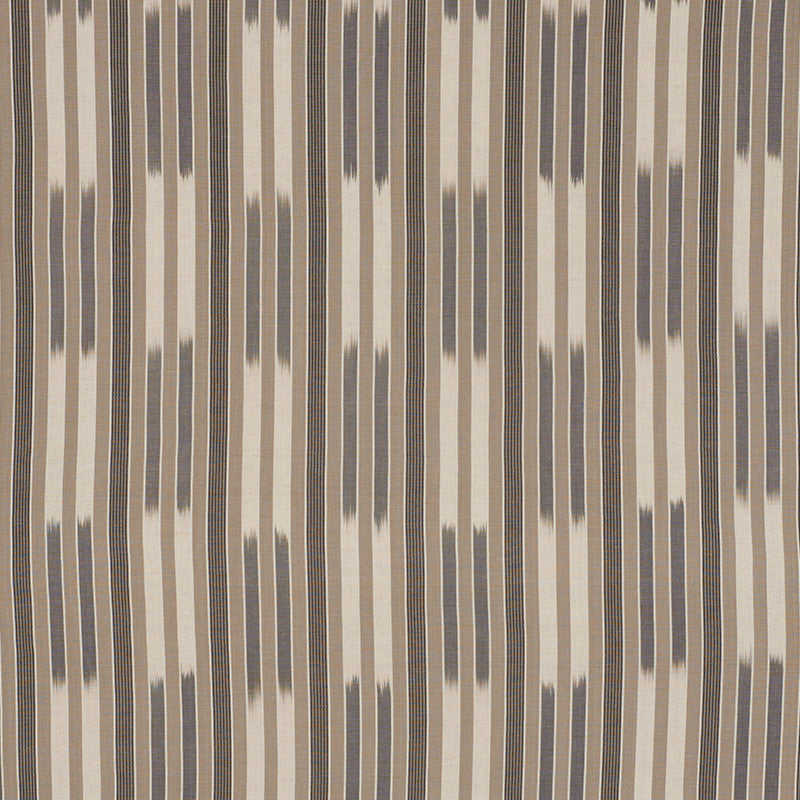 Cusco Ikat Charcoal 71971 by Schumacher Fabric Caravanne 60% Cotton, 40% Linen - Horizontal: 7.625 and Vertical: 12.5 54 - Fabric Carolina -
