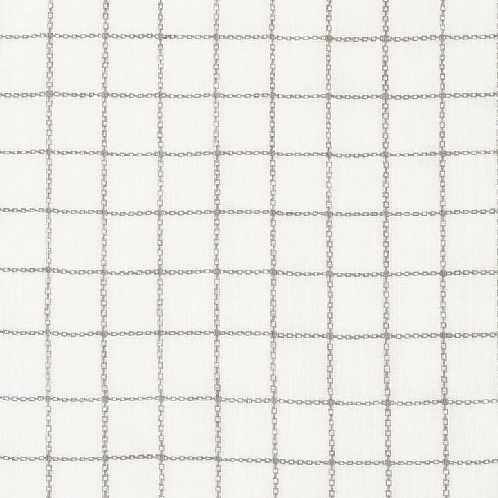 Agnes Sheer Grisaille 72081 by Schumacher Fabric Vogue-Living 100% Linen - Horizontal: 1.25 and Vertical: 1.25 55 - Fabric Carolina -