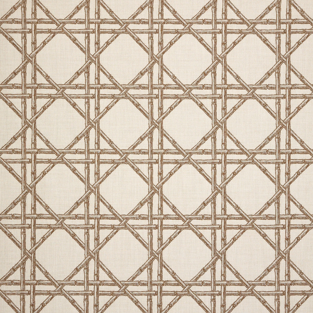 145218-0008 Reign Rattan by Sunbrella Designer Fabric Sunbrella Fusion Sunbrella® Acrylic, Sunbrella® Polyester USA or Imported 5-Year Horizontal: 5.4 in. and Vertical: 5.6 in. 54 in. - Swanky Fabrics -