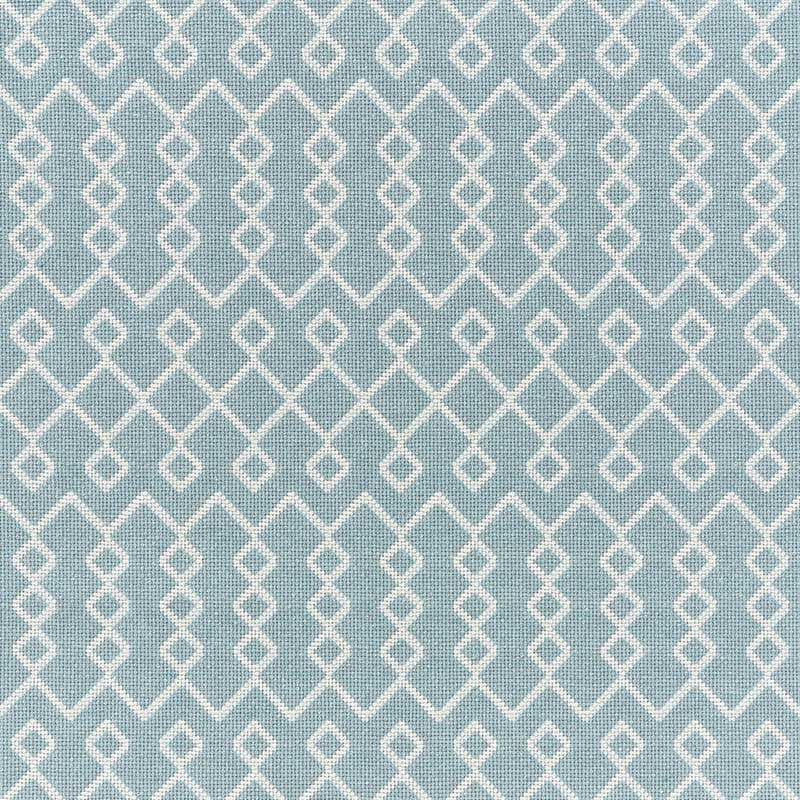 Bricolette Sky 72111 by Schumacher Fabric Essentials-Midscale-Upholstery-Fabrics 78% Cotton, 19% Polyester, 3% Nylon Wyzenbeek 30,000 Horizontal: 1.75 and Vertical: 9.5 54.25 - Fabric Carolina -