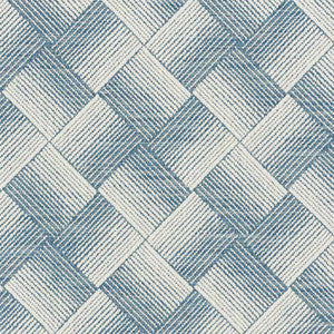 Ashberg Blue 72142 by Schumacher Fabric