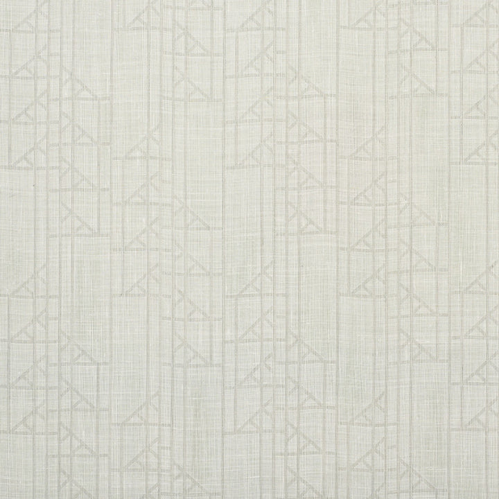 Frances Little Sheer Grey 72180 by Schumacher Fabric Applied-Architecture 51% Linen, 49% Polyester - Horizontal: 8.25 and Vertical: 10 116 - Fabric Carolina -