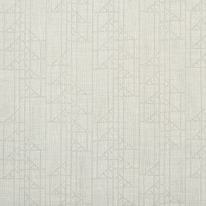 Frances Little Sheer Grey 72180 by Schumacher Fabric