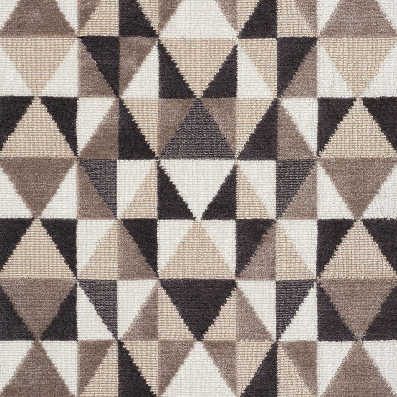 Design 706 Carbon 72221 by Schumacher Fabric APPLIED ARCHITECTURE COTTON 100% INDIA </p><p>Repeat: Horizontal: 9" (23CM) and Vertical: 9 1/2" (24CM) 54.375 - Fabric Carolina -