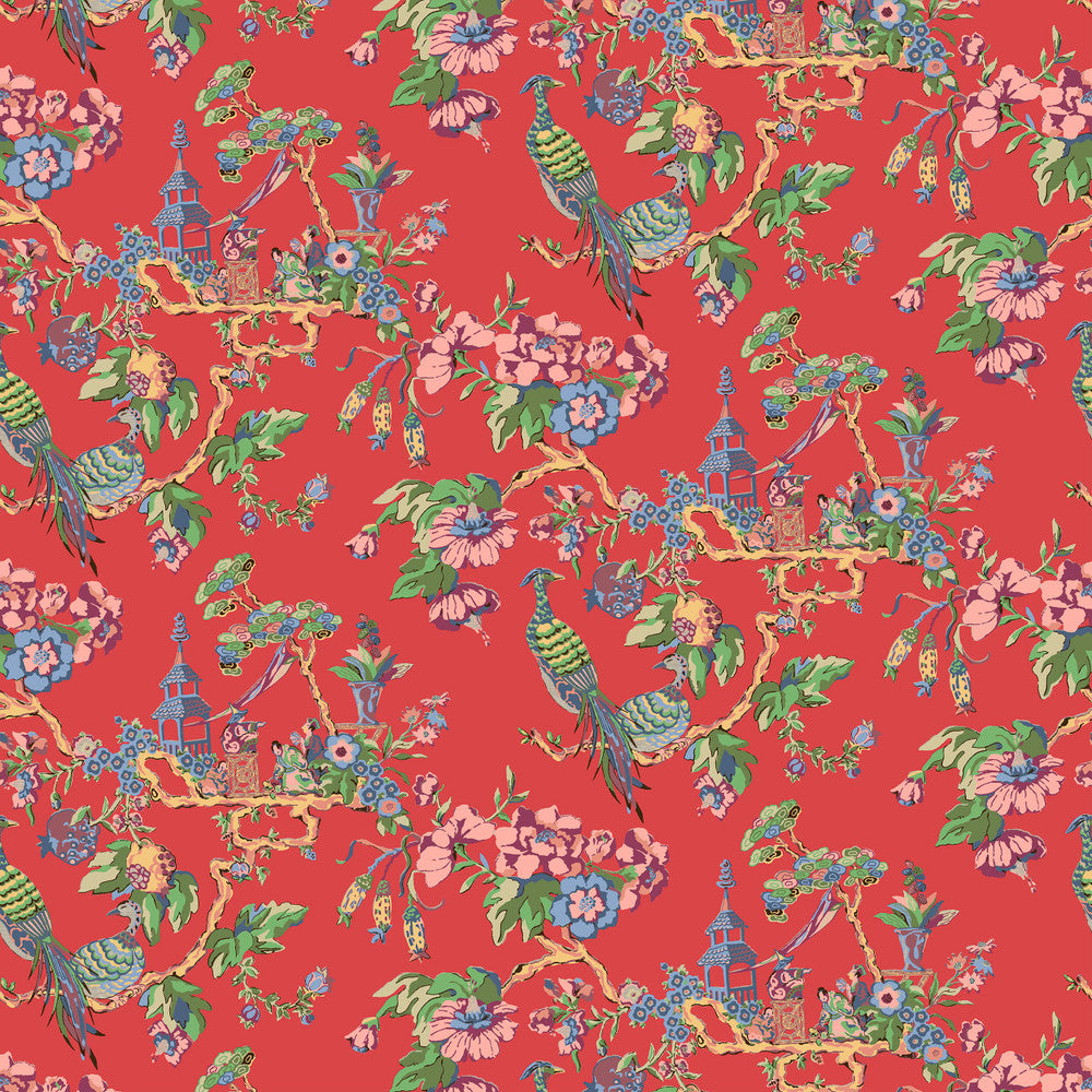 7224-1 Oriental Sage by Bassett Mcnab Fabric BASSETT MCNAB PRINTS 63%COT 37%LIN USA </p><p>Repeat: 25.25 54 in - Fabric Carolina -