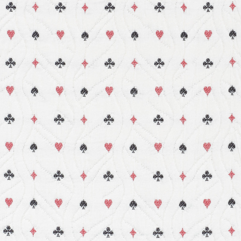Le Joueur Rouge Et Noir 72270 by Schumacher Fabric French-Revolution 100% Cotton Martindale 7,000 Horizontal: 1.75 and Vertical: 2 54 - Fabric Carolina -