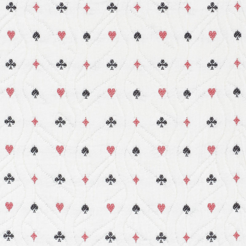Le Joueur Rouge Et Noir 72270 by Schumacher Fabric FRENCH REVOLUTION See Sample ITALY MEDIUM DUTY </p><p>Repeat: Horizontal: 1 3/4" (4CM) and Vertical: 2" (5CM) 54" (137 CM) - Fabric Carolina -
