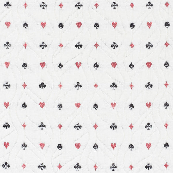 Le Joueur Rouge Et Noir 72270 by Schumacher Fabric FRENCH REVOLUTION See Sample ITALY MEDIUM DUTY </p><p>Repeat: Horizontal: 1 3/4" (4CM) and Vertical: 2" (5CM) 54" (137 CM) - Fabric Carolina -