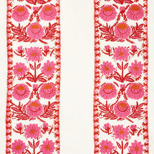 Marguerite Embroidery Blossom 72331 by Schumacher Fabric