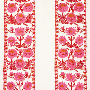 Marguerite Embroidery Blossom 72331 by Schumacher Fabric