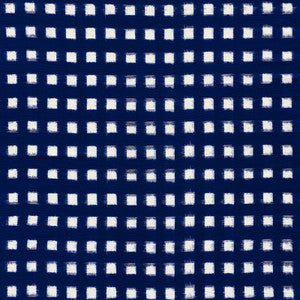 Heiho Ikat Indigo 72350 by Schumacher Fabric