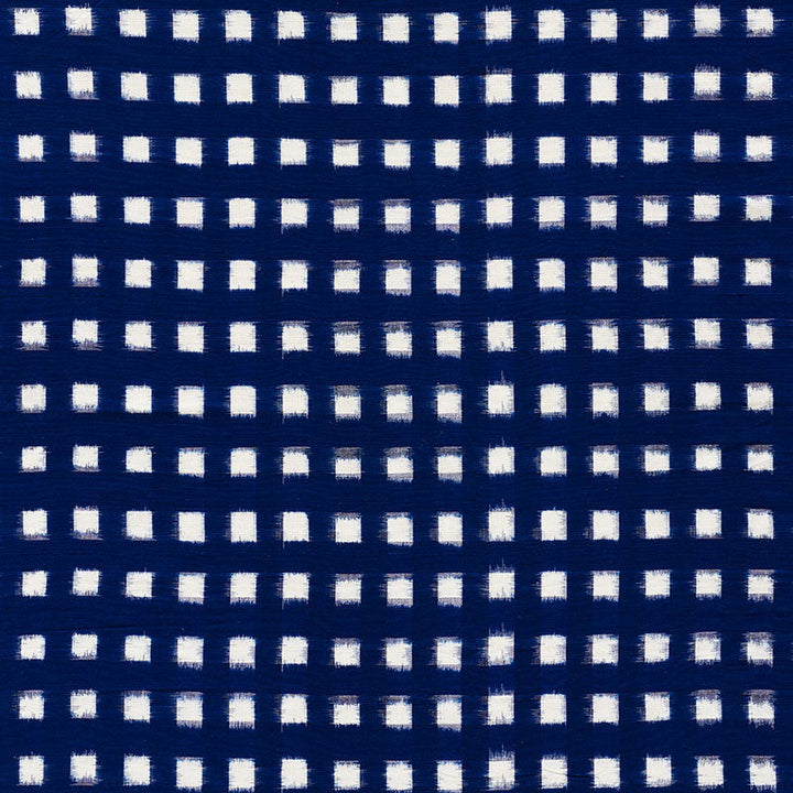 Heiho Ikat Indigo 72350 by Schumacher Fabric Schumacher Fabric Heiho Ikat Indigo 72350Fabric COTTON 100% INDIA </p><p>Repeat: H: HORZ. 1 1/2" (3CM) , V: VERT. 1 3/4" (4CM) 43.5 - Fabric Carolina -