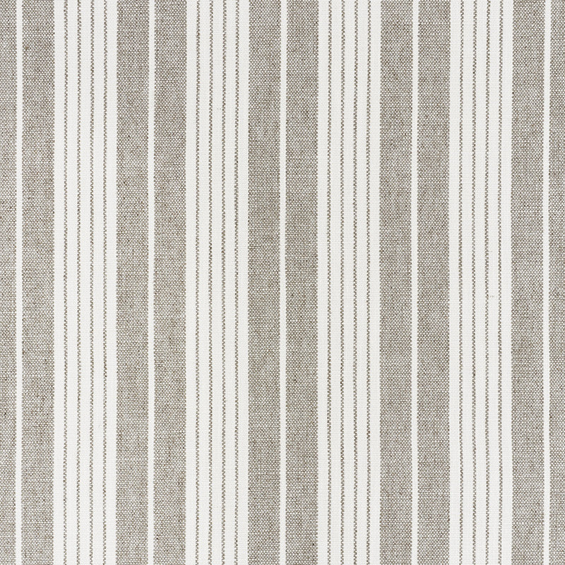 Horst Stripe Grisaille 72602 by Schumacher Fabric Vogue-Living 45% Viscose, 23% Cotton, 22% Linen, 10% Polyester Martindale 35,000 Horizontal: 4.25 and Vertical: - 55 - Fabric Carolina -