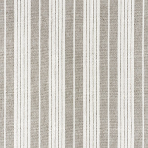 Horst Stripe Grisaille 72602 by Schumacher Fabric