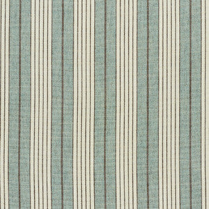 Horst Stripe Sky 72603 by Schumacher Fabric