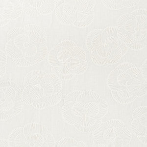 Mona Whitework 72611 by Schumacher Fabric