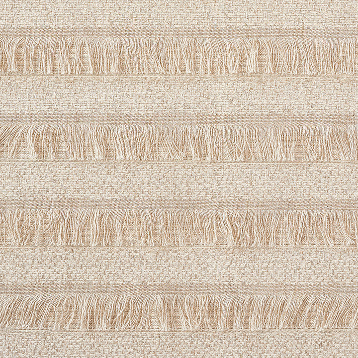 Acadia Greige 72650 by Schumacher Designer Fabric Open-Sky 46% Viscose, 22% Linen, 19% Cotton, 13% Polyester Martindale 31,000 Horizontal: - and Vertical: 3 55.5 - Swanky Fabrics -