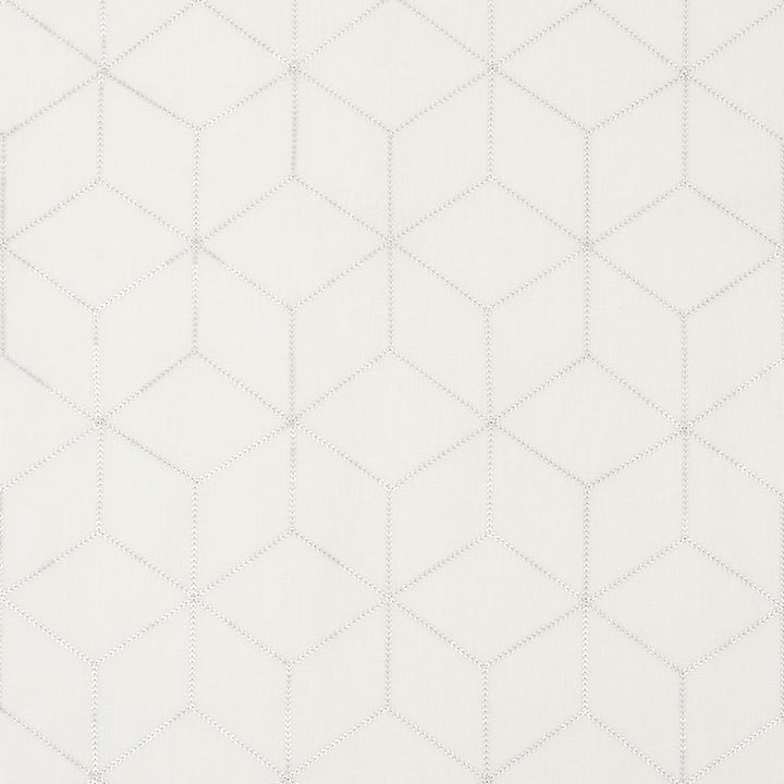 Atria Silver 72670 by Schumacher Fabric Essentials-Sheers-Casements 90% Linen, 7% Acrylic, 3% Viscose - Horizontal: 4 and Vertical: 7.75 51 - Fabric Carolina -