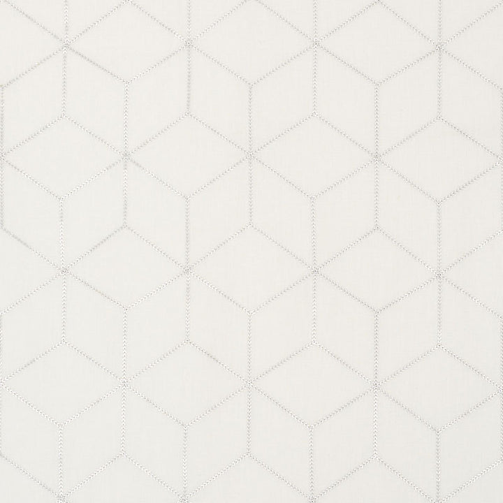 Atria Silver 72670 by Schumacher Fabric SHEERS & CASEMENTS III LINEN 90% ACRYLIC SEQUINS 7% INDIA </p><p>Repeat: Horizontal: 4" (10CM) and Vertical: 7 3/4" (20CM) 51 - Fabric Carolina -
