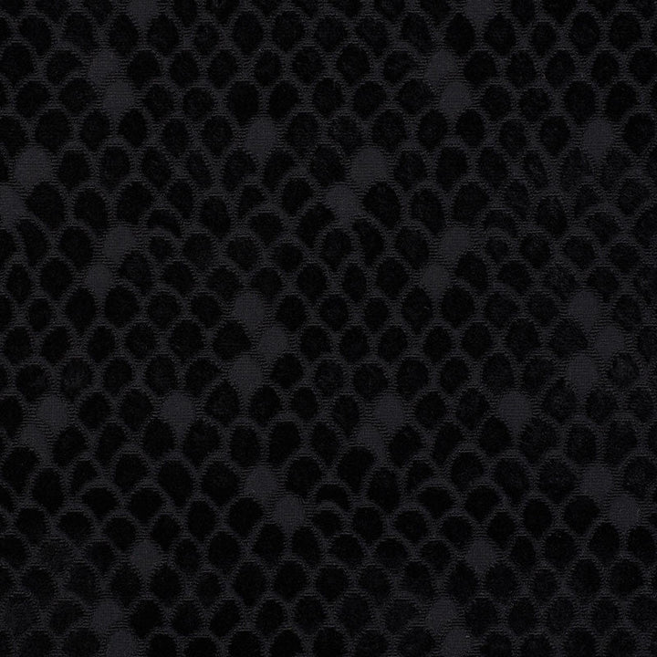 Esther Velvet Onyx 72773 by Schumacher Fabric Schumacher Fabric Esther Velvet Onyx 72773Fabric VISCOSE 80% BELGIUM </p><p>Repeat: H: HORZ. 13 1/2" (34CM) , V: VERT. 11" (28CM) 54 - Fabric Carolina -