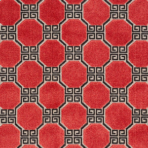 Octavia Velvet Ruby 72796 by Schumacher Fabric