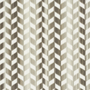 Chevron Strie Velvet Stone 72810 by Schumacher Fabric