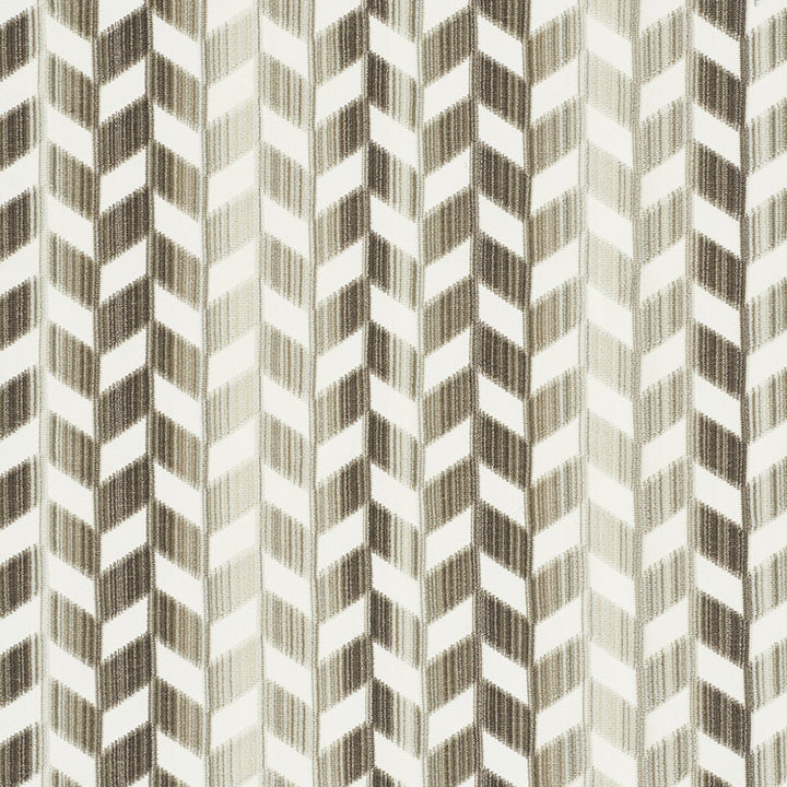 Chevron Strie Velvet Stone 72810 by Schumacher Fabric Cut-Patterned-Velvets 55% Polyester, 45% Cotton Martindale 60,000 Horizontal: 26.5 and Vertical: 2.25 53.5 - Fabric Carolina -