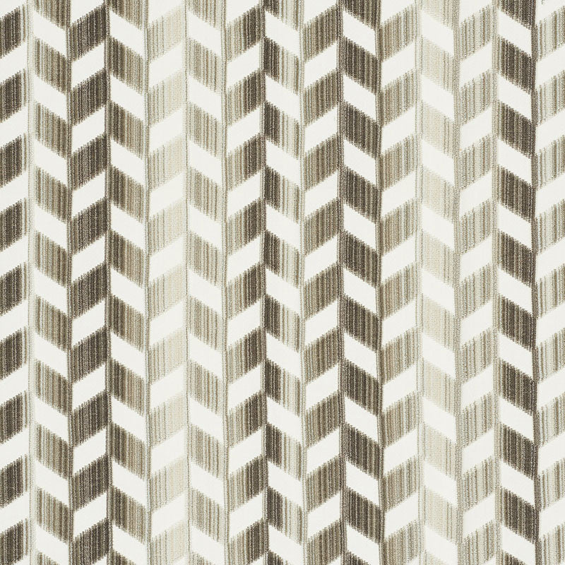 Chevron Strie Velvet Stone 72810 by Schumacher Fabric Schumacher Fabric Chevron Strie Velvet Stone 72810Fabric POLYESTER 55% INDIA </p><p>Repeat: H: HORZ. 26 1/2" (67CM) , V: VERT. 2 1/4" (6CM) 53.5 - Fabric Carolina -