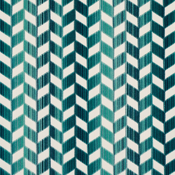 Chevron Strie Velvet Peacock 72813 by Schumacher Fabric CUT & PATTERNED VELVETS COTTON 45% POLYESTER 55% INDIA MARTINDALE 60,0000 </p><p>Repeat: Horizontal: 2 3/5" (7CM) and Vertical: 2 1/5" (6CM) 55 - Fabric Carolina -