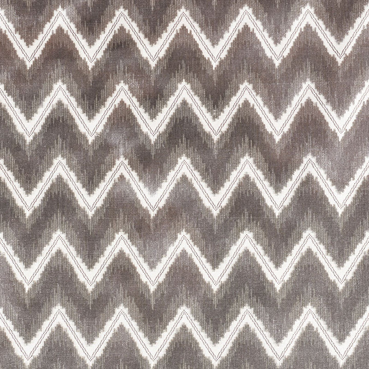 Chevron Velvet Grey 72841 by Schumacher Fabric CUT & PATTERNED VELVETS See Sample INDIA MEDIUM DUTY </p><p>Repeat: Horizontal: 3 1/4" (8CM) and Vertical: 4 1/4" (11CM) 54" (137CM) - Fabric Carolina -