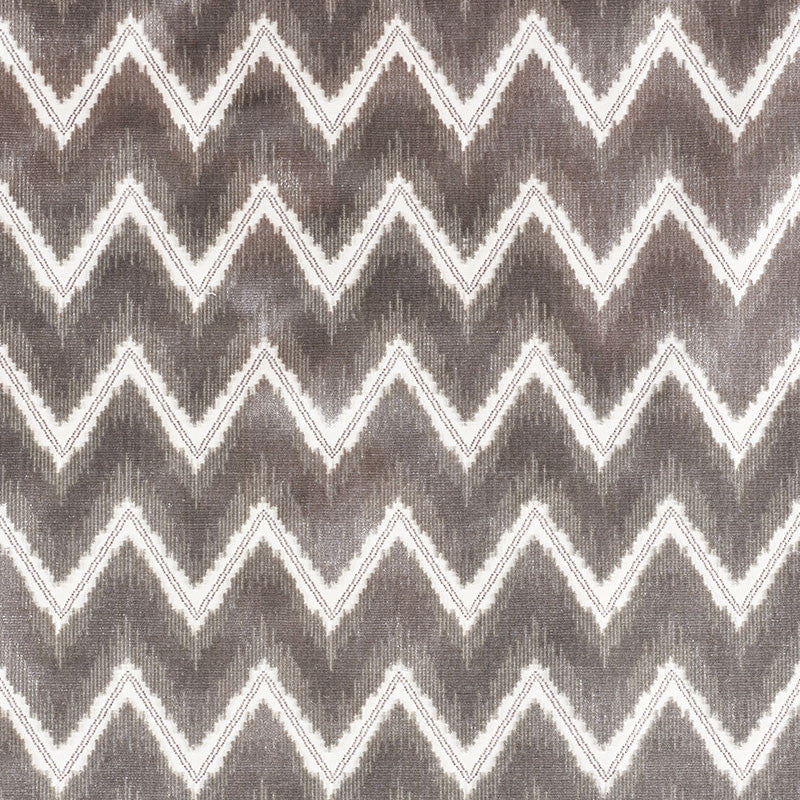 Chevron Velvet Grey 72841 by Schumacher Fabric CUT & PATTERNED VELVETS COTTON 50% VISCOSE 50% INDIA MARTINDALE 60,000 </p><p>Repeat: Horizontal: 3 1/4" (8CM) and Vertical: 4 1/4" (11CM) 54 - Fabric Carolina -