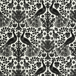 Pavone Velvet Carbon 72970 by Schumacher Fabric