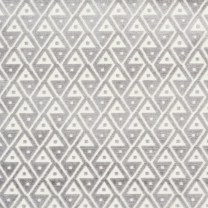 Hoffmann Velvet Silver 72991 by Schumacher Fabric Cut-Patterned-Velvets 56% Viscose, 44% Cotton Martindale 60,000 Horizontal: 2 and Vertical: 2 54 - Fabric Carolina -