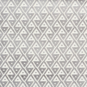 Hoffmann Velvet Silver 72991 by Schumacher Fabric