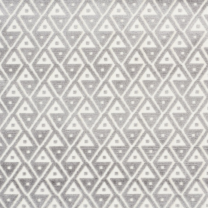 Hoffmann Velvet Silver 72991 by Schumacher Fabric CUT & PATTERNED VELVETS See Sample INDIA MEDIUM DUTY </p><p>Repeat: Horizontal: 2" (5CM) and Vertical: 2" (5CM) 54" (137CM) - Fabric Carolina -