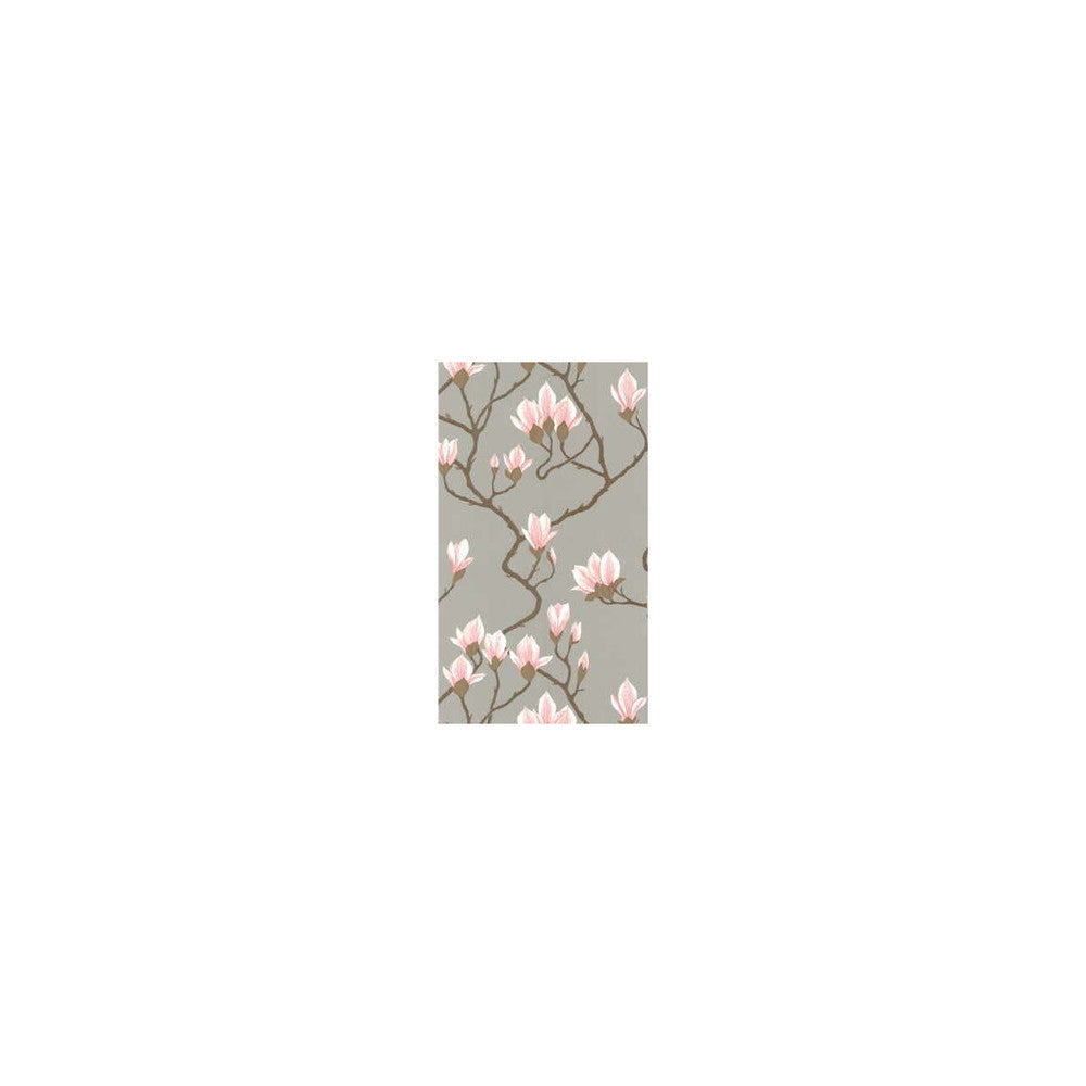 Magnolia Grey Lustre by Cole & Son Wallcovering Cole & Son Wallcovering Magnolia Grey LustreWallcovering COLE & SON NEW CONTEMPORARY PAPER - 100% United Kingdom </p><p>Repeat: H: , V: 30 20.5 - Fabric Carolina -