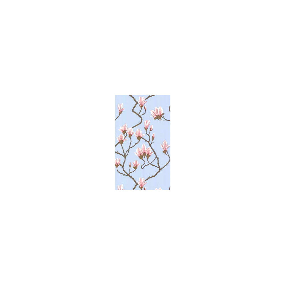 Magnolia Pale Blue by Cole & Son Wallcovering COLE & SON NEW CONTEMPORARY PAPER - 100% United Kingdom Horizontal: and Vertical: 30 20.5 - Fabric Carolina -
