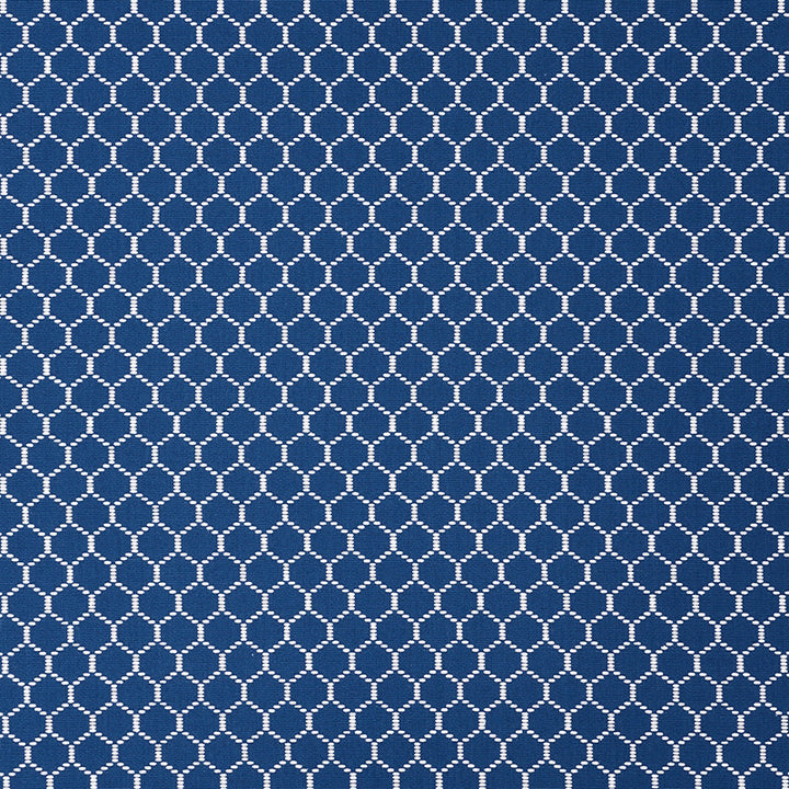 Fishnet Marine 73093 by Schumacher Fabric Orient-Express 100% Cotton Martindale 18,000 Horizontal: 5/8- and Vertical: 1 57.5 - Fabric Carolina -