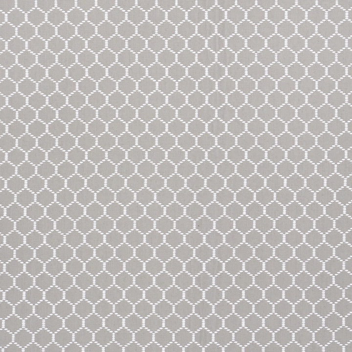 Fishnet Grey 73094 by Schumacher Fabric Orient-Express 100% Cotton Martindale 18,000 Horizontal: 5/8- and Vertical: 1 57.5 - Fabric Carolina -