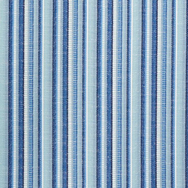Primavera Stripe Sea 73112 by Schumacher Fabric Indooroutdoor-Ii-Prints-Wovens 100% Dralon Martindale 25,000 Horizontal: 3.375 and Vertical: - 55.25 - Fabric Carolina -