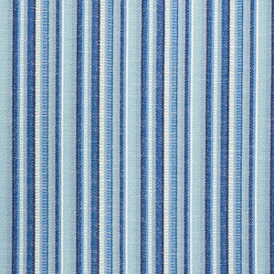 Primavera Stripe Sea 73112 by Schumacher Fabric