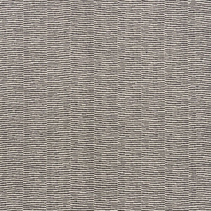 Promenade Indoor/Outdoor Black 73133 by Schumacher Fabric INDOOR/OUTDOOR II: PRINTS & WOVENS DRALON ACRYLIC 100% FRANCE MARTINDALE 25,000 </p><p>Repeat: Horizontal: and Vertical: 55.875 - Fabric Carolina -