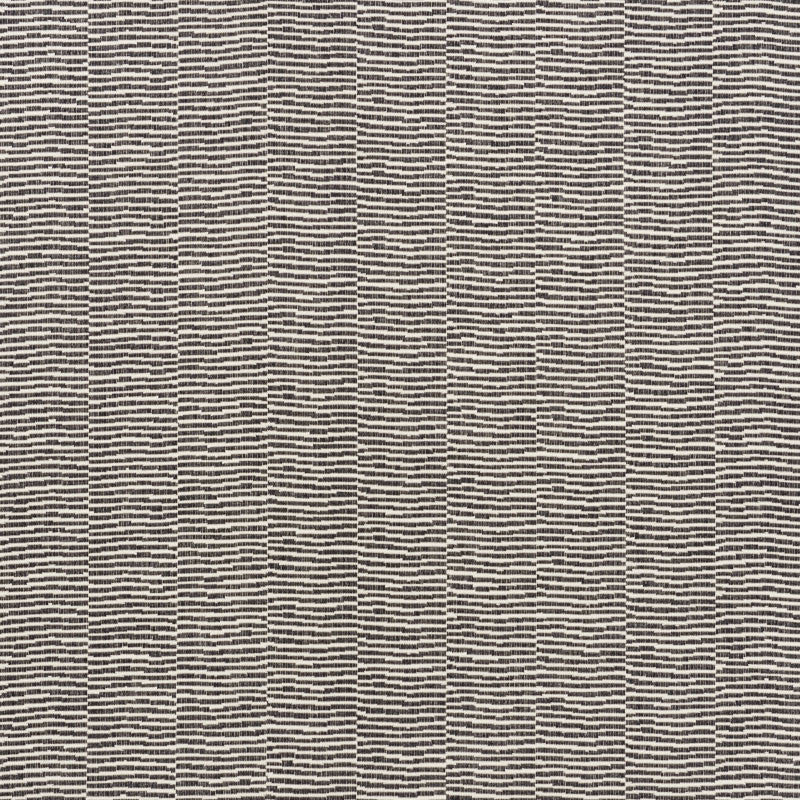 Promenade Indoor/Outdoor Black 73133 by Schumacher Designer Fabric INDOOR/OUTDOOR II: PRINTS & WOVENS DRALON ACRYLIC 100% FRANCE MARTINDALE 25,000 </p><p>Repeat: Horizontal: and Vertical: 55.875 - Swanky Fabrics -