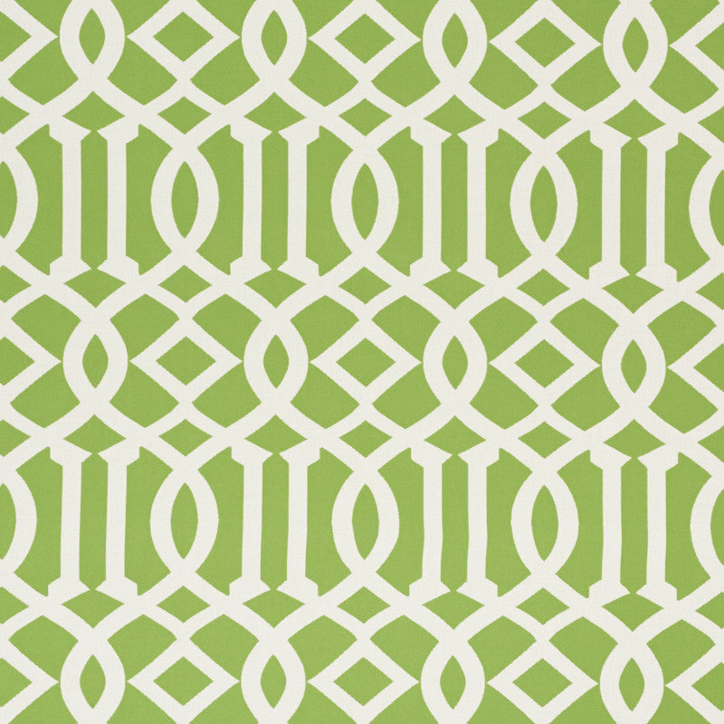 Imperial Trellis Indoor/Outdoor Leaf 73160 by Schumacher Fabric Indooroutdoor-Ii-Prints-Wovens 100% Polyester Wyzenbeek 30,000 Horizontal: 7 and Vertical: 12.25 54.75 - Fabric Carolina -