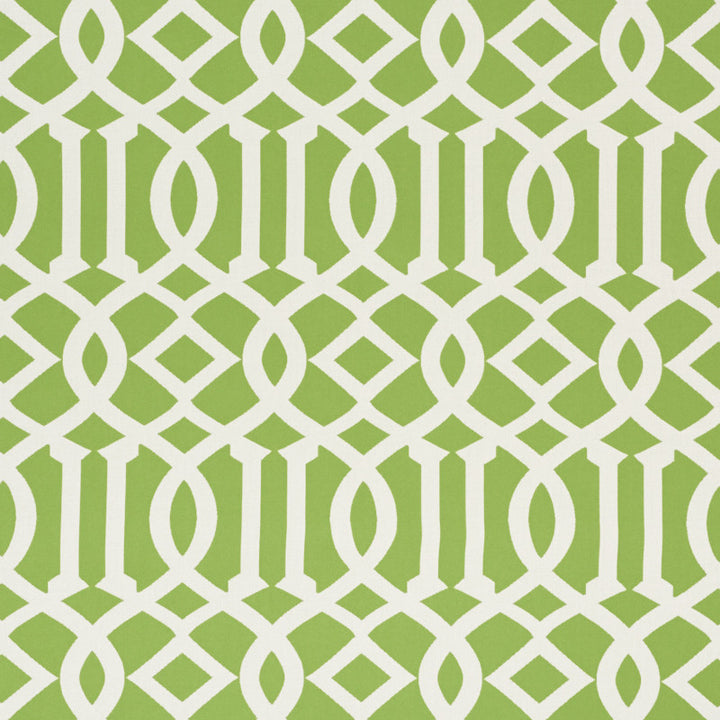 Imperial Trellis Indoor/Outdoor Leaf 73160 by Schumacher Fabric Indooroutdoor-Ii-Prints-Wovens 100% Polyester Wyzenbeek 30,000 Horizontal: 7 and Vertical: 12.25 54.75 - Fabric Carolina -