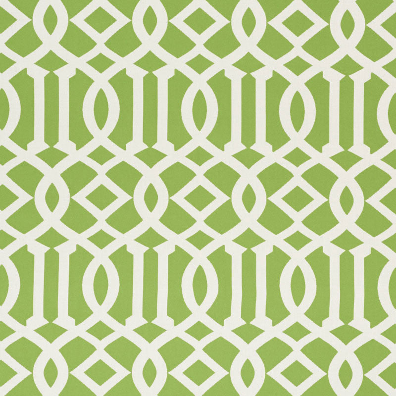Imperial Trellis Indoor/Outdoor Leaf 73160 by Schumacher Fabric INDOOR/OUTDOOR II: PRINTS & WOVENS See Sample UNITED STATES OF AMERICA HEAVY DUTY </p><p>Repeat: Horizontal: 7" (18CM) and Vertical: 12 1/4" (31CM) 54 3/4" (139CM) - Fabric Carolina -