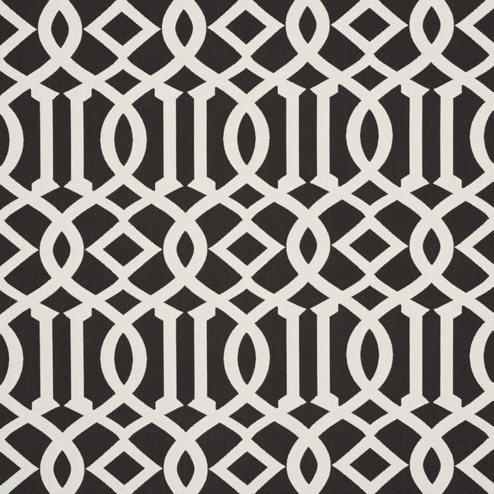 Imperial Trellis Indoor/Outdoor Black 73162 by Schumacher Fabric Schumacher Fabric Imperial Trellis Indoor/Outdoor Black 73162Fabric POLYESTER 100% UNITED STATES OF AMERICA </p><p>Repeat: H: HORZ. 7" (18CM) , V: VERT. 12 1/4" (31CM) 54.75 - Fabric Carolina -
