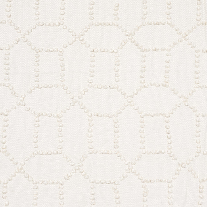 Vento Embroidery Ivory 73281 by Schumacher Fabric NATURA LINEN 25% VISCOSE 75% INDIA </p><p>Repeat: Horizontal: 6 3/5" (17CM ) and Vertical: 7 4/5" (20CM) 50 - Fabric Carolina -